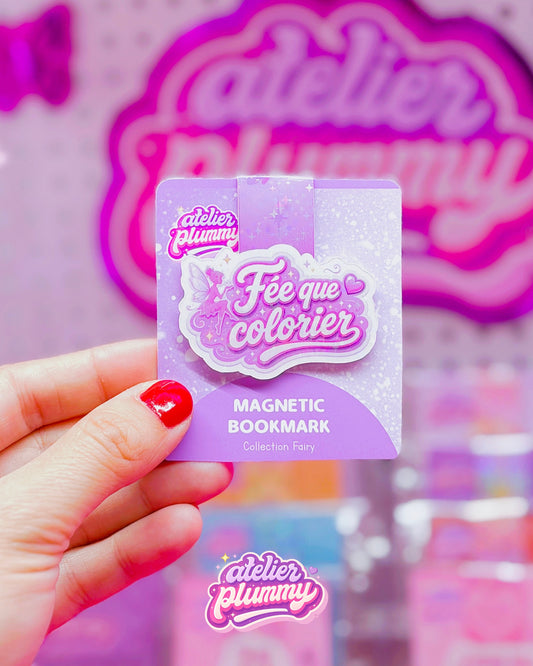 Marque-page magnétique Fairy ( Violet )